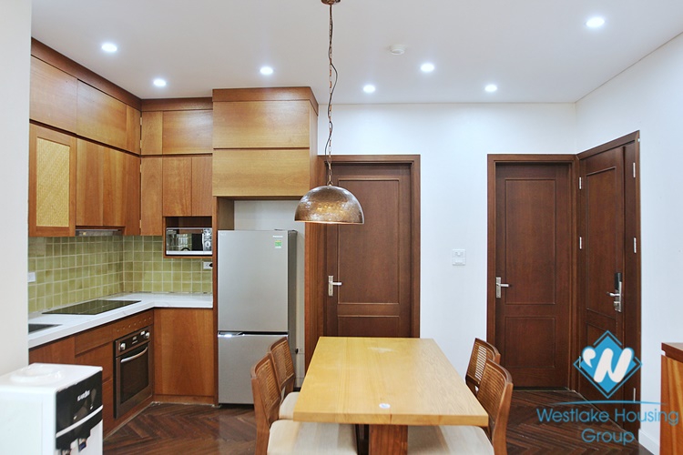 Lake view two bedrooms apartment for lease in Xom Phu, Dang Thai Mai area